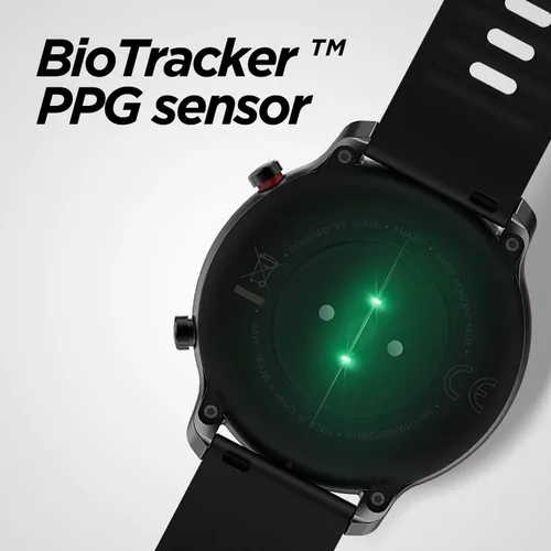 Vista 4 de Amazfit GTR Smartwatch pantalla de 139 pulgadas monitor de frecuencia cardíaca 247 vida útil de 24 días 12 modos deportivos 47 mm GPS Bluetooth