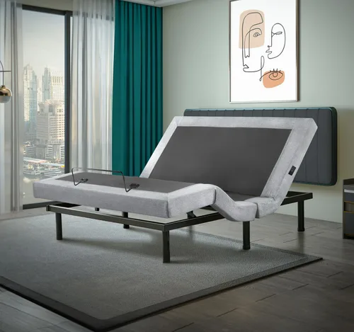 Vista 15 de Irvine Home Collection Base de cama ajustable de tamaño individual XL, características cargadas, gravedad cero, sin ronquidos, posiciones de memoria