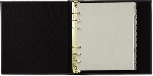 Vista 6 de Libreta de direcciones recargable Hallmark (carbón)