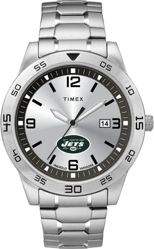 Vista 14 de Timex Tribute Reloj de cuarzo para hombre Citation de 42 mm con correa de acero inoxidable
