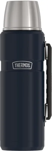 Vista 10 de THERMOS Botella de bebidas con aislamiento de vacío King SK2010 de acero inoxidable, 40 onzas, acero inoxidable