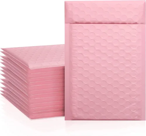 Vista 21 de Metronic Sobres de burbujas negros de 4 x 8 pulgadas, paquete de 50 bolsas
