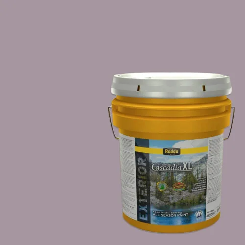 Vista 55 de Rodda Paint CASCADIA XL - Pintura e imprimación satinada para exteriores en uno, cuarto de galón, blanco abstracto
