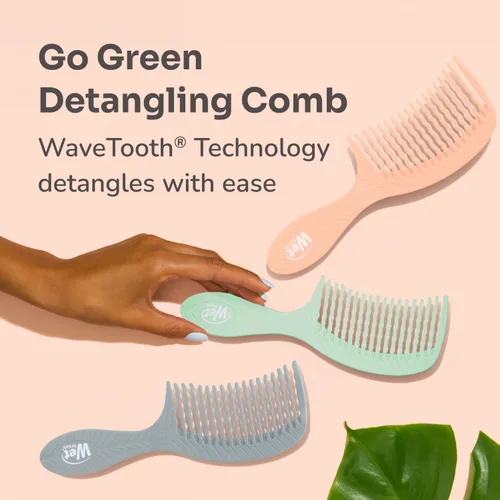 Vista 8 de Go Green Treatment & Shine - Cepillo para cabello húmedo.