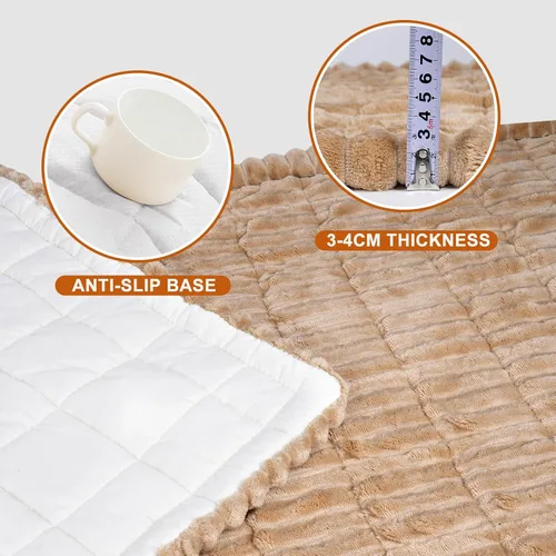 Vista 3 de PHOPHO Funda de sofá lavable para perros, protector de sofá para forma de L, funda de manta antideslizante para perro, tapete amigable para mascotas