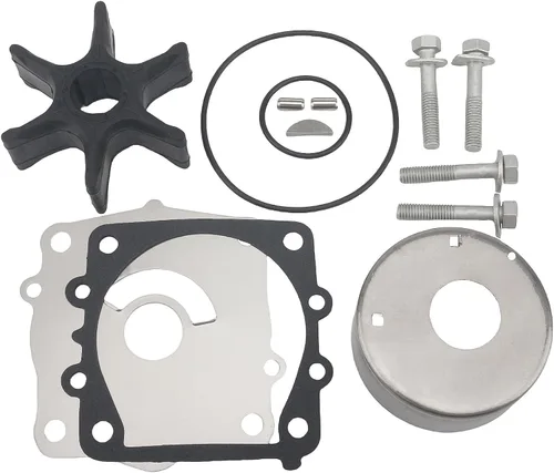 Vista 12 de 6N0-W0078 Kit de impulsor de bomba de agua para Yamaha fueraborda 2 tiempos de 6 8 HP 6G1-W0078-00-00 6G1-W0078-A1-00 Sierra 18-3460