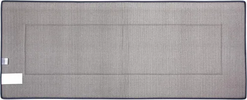 Vista 4 de Tapete de espuma viscoelástica de alta densidad, ultra suave ( 60.96 cm. x 152.4 cm. / 2 pies x 5 pies), Gris pizarra
