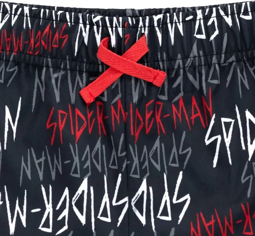 Vista 7 de Marvel Conjunto de camiseta de cosplay y pantalones cortos de malla de Spider-Man para niños pequeños y grandes