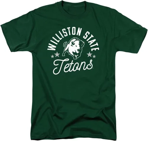 Vista 118 de Collegiate Distressed Mascot Unisex Adult T Shirt Collection 3 Universidad de Adelphi