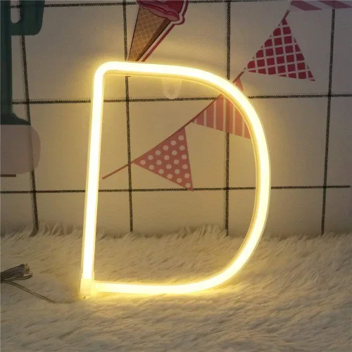 Vista 79 de Ulalaza Letrero de luz LED en blanco y negro, 2 letras AA alimentadas por batería para boda, fiesta de cumpleaños, lámpara de Navidad, luz nocturna