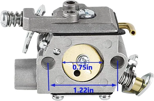 Vista 2 de 309376002 Kit de carburador para Ryobi Homelite RY3714 RY3716 Motosierra de gas piezas con bombilla de imprimación bujía filtro de combustible
