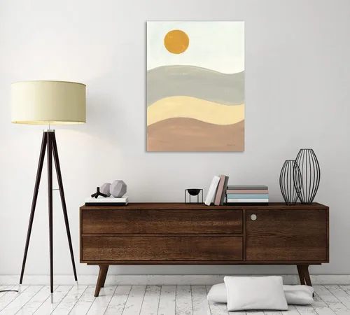 Vista 4 de Jaxson Rea "Retro Abstract II Gallery Wrapped Canvas by Danhui Nai, 12" x 16