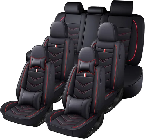 Vista 10 de Funda de asiento de auto para Cadillac Escalade ESV 2003-2026, duradera, resistente al desgaste, impermeable, funda de cojín para vehículo