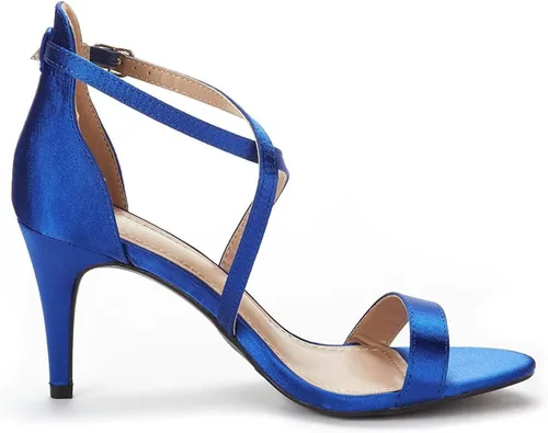 Vista 4 de Dream Pairs - Sandalias de tacón con punta abierta Dolce Fashion para mujer