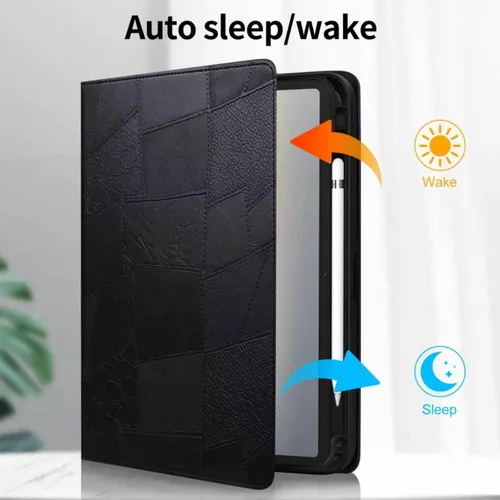 Vista 6 de Funda para Samsung Galaxy Tab A11 Plus/A9+ Plus de 11 pulgadas Negro