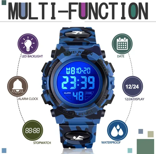 Vista 2 de ATIMO Reloj deportivo digital para niños, regalos para niños