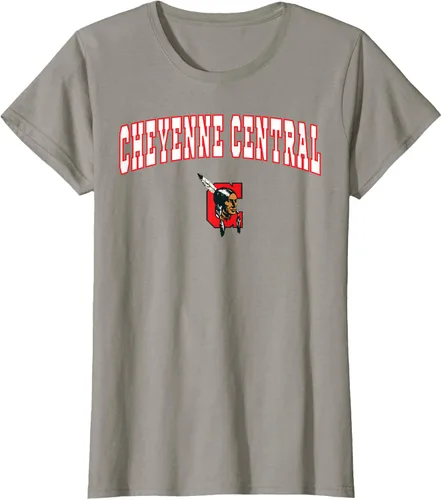Vista 52 de Cheyenne Central High School Indians T-Shirt C2