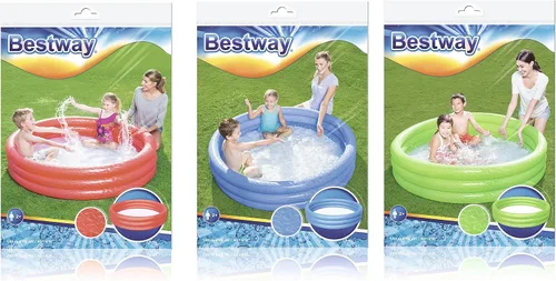 Vista 8 de Splash and Play - Anillo de piscina (3 anillos, 5.0 ft x 11.8 in), color verde