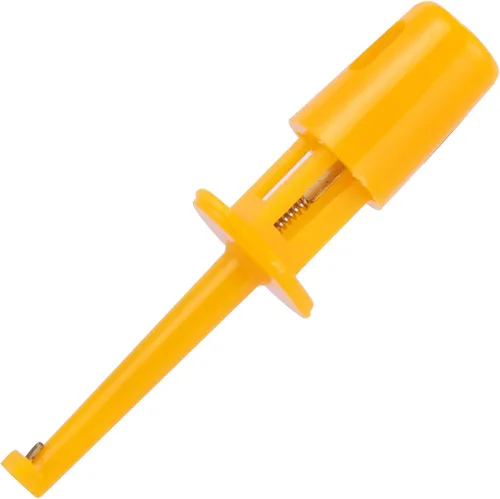 Vista 8 de Alwonder Alicates Hackle para atar moscas, 10 unidades, 8 colores, alicates de gancho de mosca, ganchos de punta larga de plástico, herramienta
