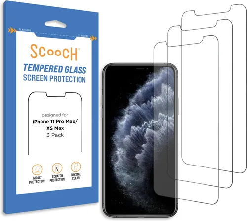 Vista 22 de Scooch® Paquete de 3 protectores de pantalla para iPhone SE (3ª generación 2022 y 2ª generación 2020), vidrio templado 9H de alta calidad