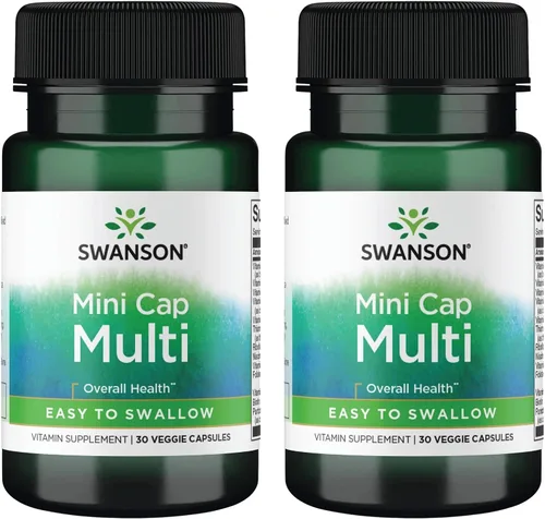Vista 8 de Swanson Multivitamínico diario sin minerales, 30 cápsulas vegetales
