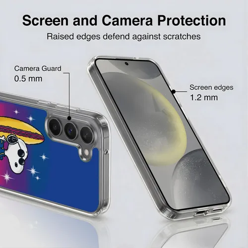 Vista 565 de Head Case Designs Officially Licensed Peanuts Beach Surf Snoopy Boardwalk Airbrush Gel Case [Military Grade Protection] Compatible with Google Pixel