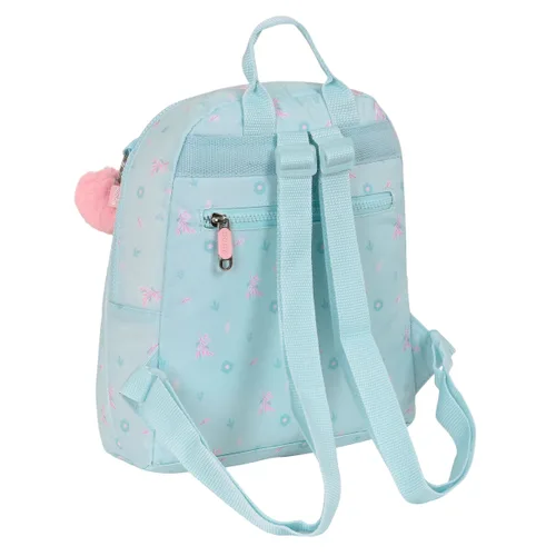Vista 4 de Mochila Moos Garden Mini Turquesa 25 x 30 x 13 cm