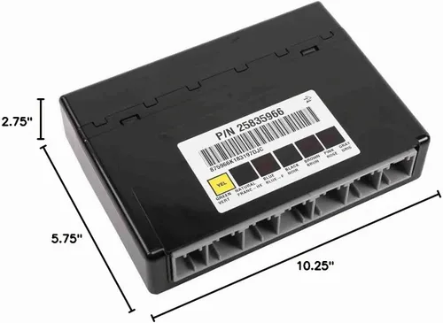Vista 4 de ACDelco 25835966 Equipo original de GM, módulo de control de aire acondicionado