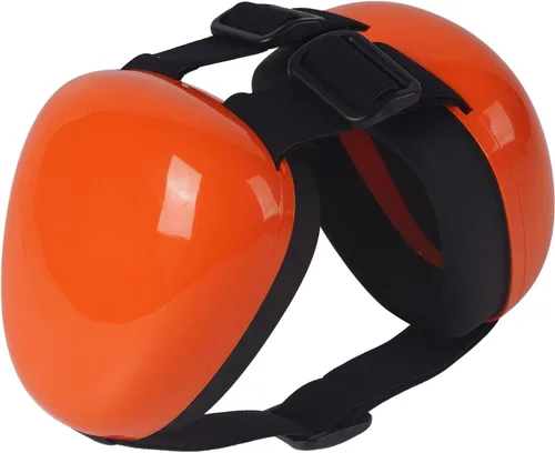 Vista 8 de derYEP Orejeras para perros para protección auditiva 29dB NRR orejeras de protección contra el ruido (grande, rojo)