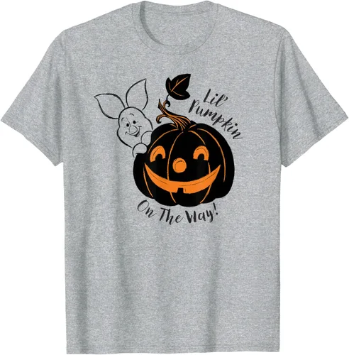 Vista 36 de Disney Camiseta de Halloween Winnie the Pooh Lil' Pumpkin on the Way, Blanco, S
