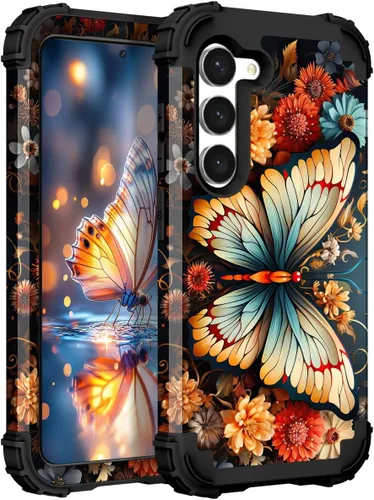 Vista 76 de Hocase Funda para Samsung Galaxy S26 Ultra, mandala beige
