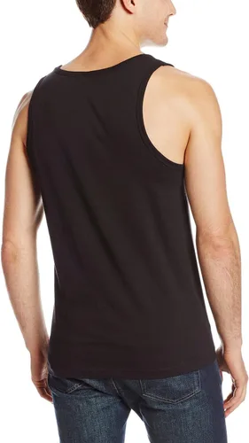 Vista 2 de DC Comics Camiseta sin mangas con logotipo básico de Batman para hombre
