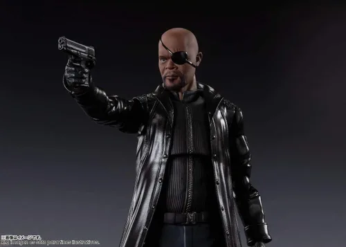 Vista 6 de Bandai sh figuarts Nick Fury Los Vengadores
