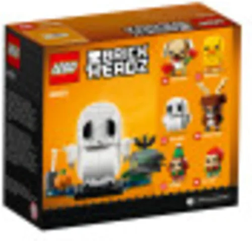 Vista 4 de LEGO BrickHeadz Halloween Ghost 40351 Kit de construcción (136 piezas)