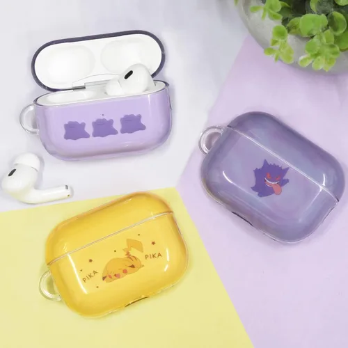 Vista 6 de Gourmandise POKE-811C - Funda blanda compatible con AirPods Pro (2ª generación)/AirPods Pro, Metamon