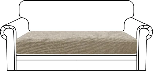 Vista 9 de ZNSAYOTX Fundas Elásticas Individuales para Cojines de Sofá Silla Cojín Fundas de Asiento de Sofá Fundas Protectoras Suaves de Reemplazo
