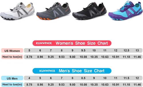 Vista 7 de KUNWFNIX Zapatos de agua para hombres y mujeres, secado rápido, para deportes acuáticos, calcetines acuáticos para natación, playa, piscina, surf