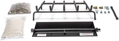 Vista 5 de Troncos de gas cerámico Ventilado Solo gas natural Peterson Real Fyre RH Peterson con/sin quemador