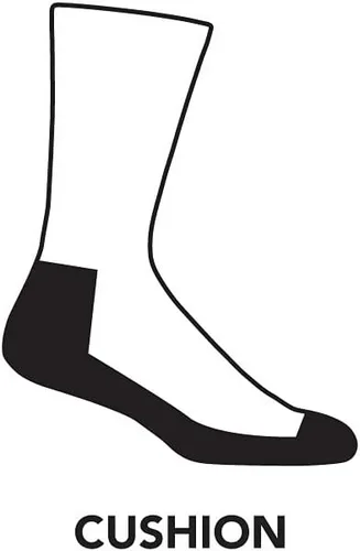 Vista 4 de Darn Tough Spey Fly Crew - Calcetines ligeros con cojín para hombre