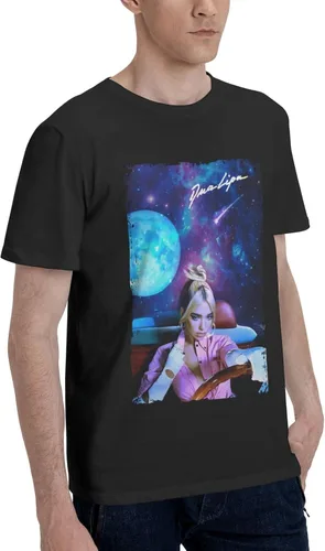 Vista 2 de Camiseta de algodón de manga corta con cuello redondo para hombre