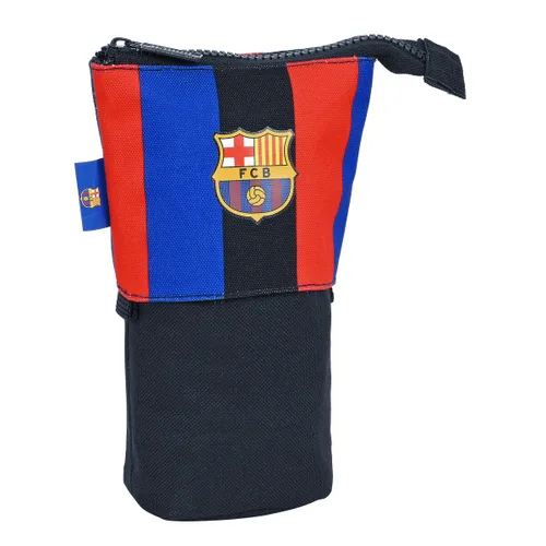 Vista 4 de Estuche Cubilete F.C. Barcelona Granate Azul marino (8 x 19 x 6 cm)