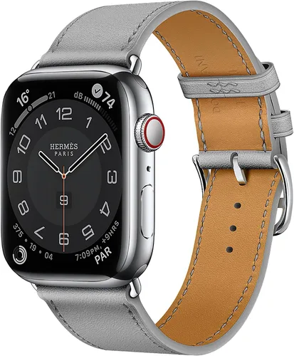 Vista 28 de LB1 - Correa de cuero para Apple Watch para mujeres y hombres, SE Ultra 2 de 1.575 in 1.732 in 1.811 in 1.654 in 1.772 in 1.614 in 1.496 in 1.929 in