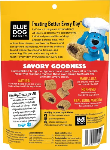 Vista 2 de Blue Dog Marrow Bakes Sin OMG 12 oz 11.99 oz (paquete de 2)