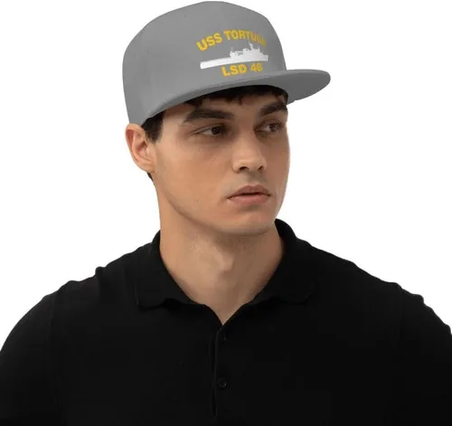 Vista 8 de USS Tortuga LSD 46 Flag-Baseball Caps-Denim Hats Cowboy Knit hat Fisherman's hat