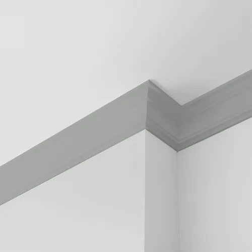 Vista 245 de Glidden Pintura Interior + Imprimación: Gris/Plata Antigua, Una Capa, Satinado, 1 Galón