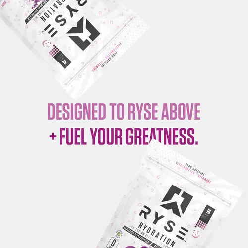 Vista 5 de RYSE Hydration - Paquetes de mezcla de electrolitos en polvo para bebidas – Kool-Aid Grape – electrolitos de espectro completo sin azúcar