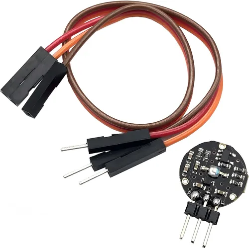 Vista 4 de FainWan Sensor de pulso Sensor de frecuencia cardíaca Monitor Sensor de pulso compatible con módulo Ar-duino Raspberry Pi