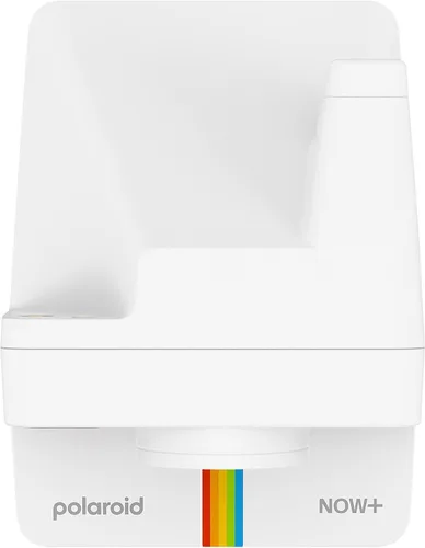 Vista 6 de Paquete de Polaroid Now R Plus Generation 2 Cámara de película instantánea tipo I conectada con Bluetooth (blanco) + trípode de mesa + paquete