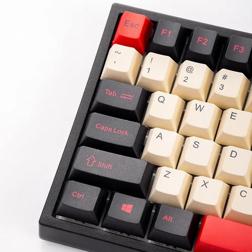 Vista 6 de YUNZII KC84 SP Teclado mecánico intercambiable en caliente de 84 teclas con teclas PBT teñidas teclado programable RGB NKRO interruptor marrón