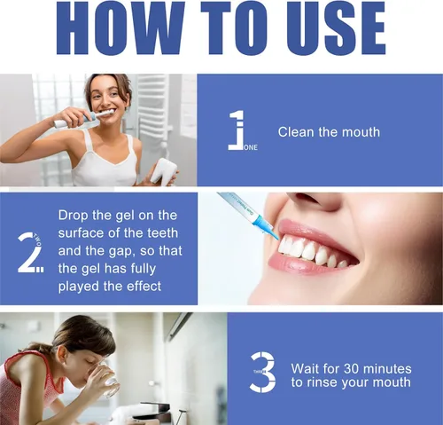 Vista 4 de 3PCS Gum Protect Dental Gel, solución profesional para la salud de las encías